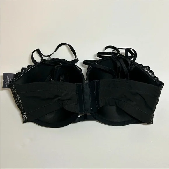 Cacique Black Lace Underwire Bra - Picture 5 of 6